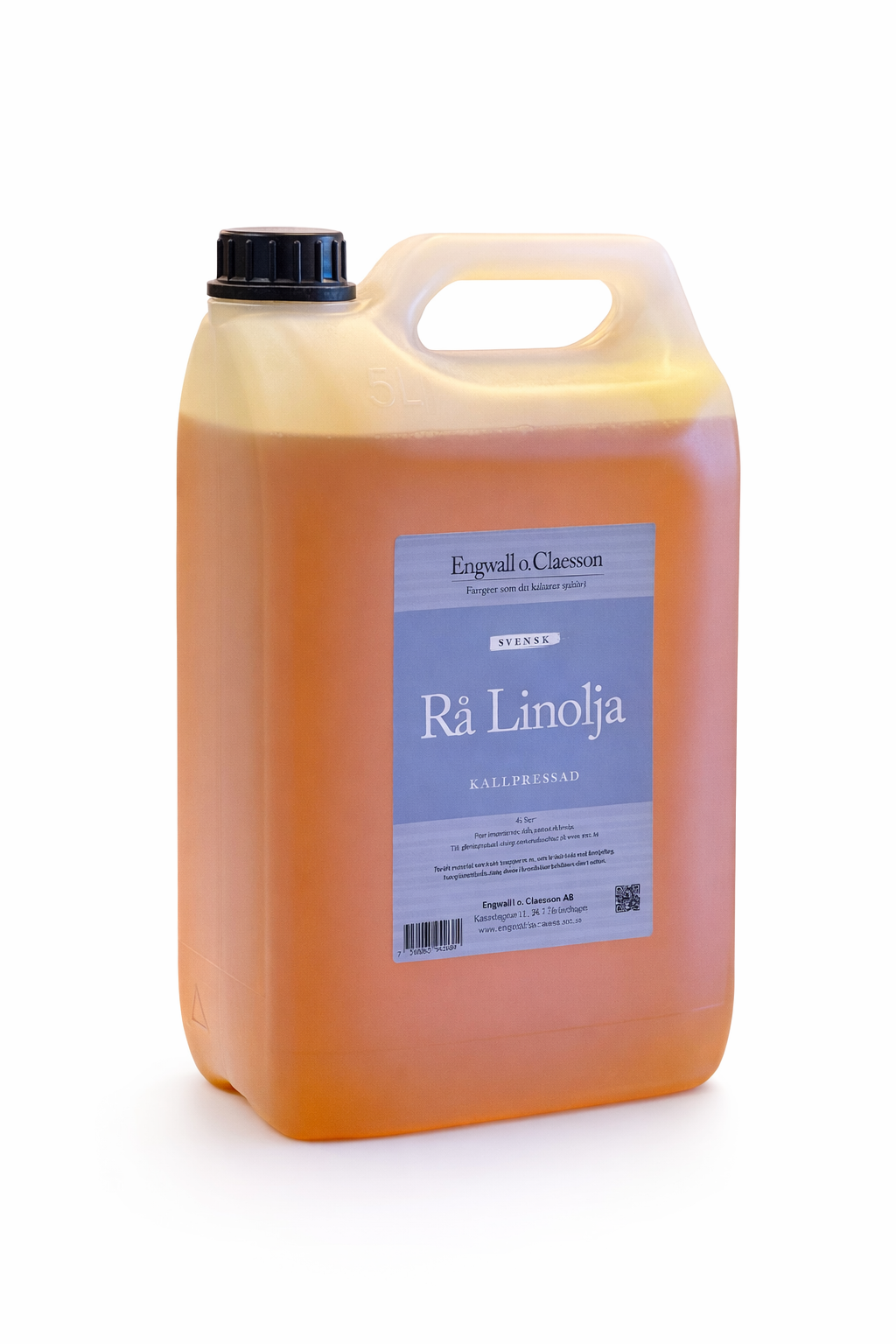 Rå Linolja 5 liter