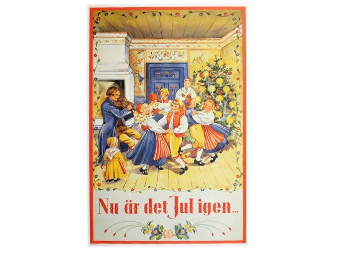 Affisch Nu är det jul igen Nr.08