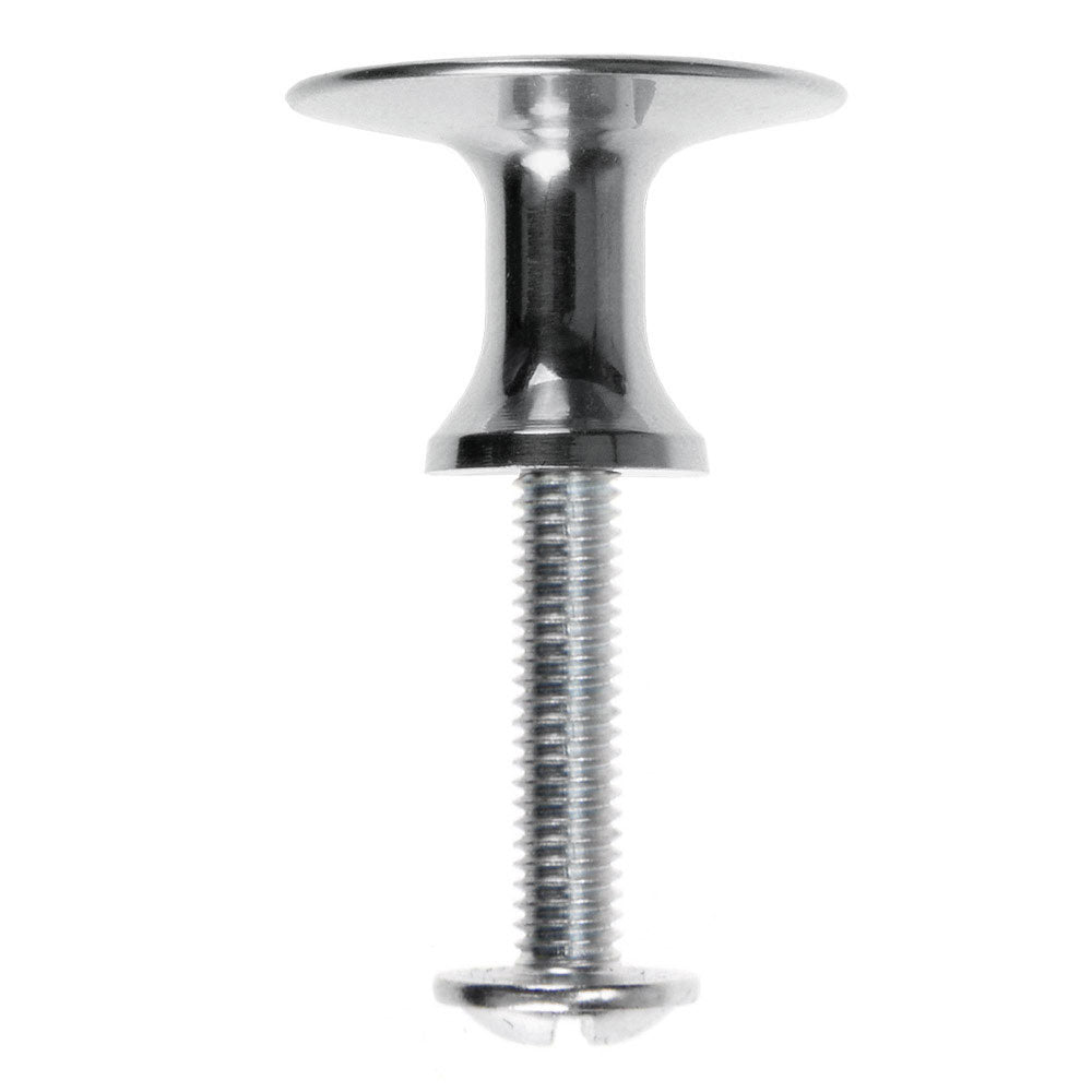 Lådknopp 5118 förnicklad 22 mm