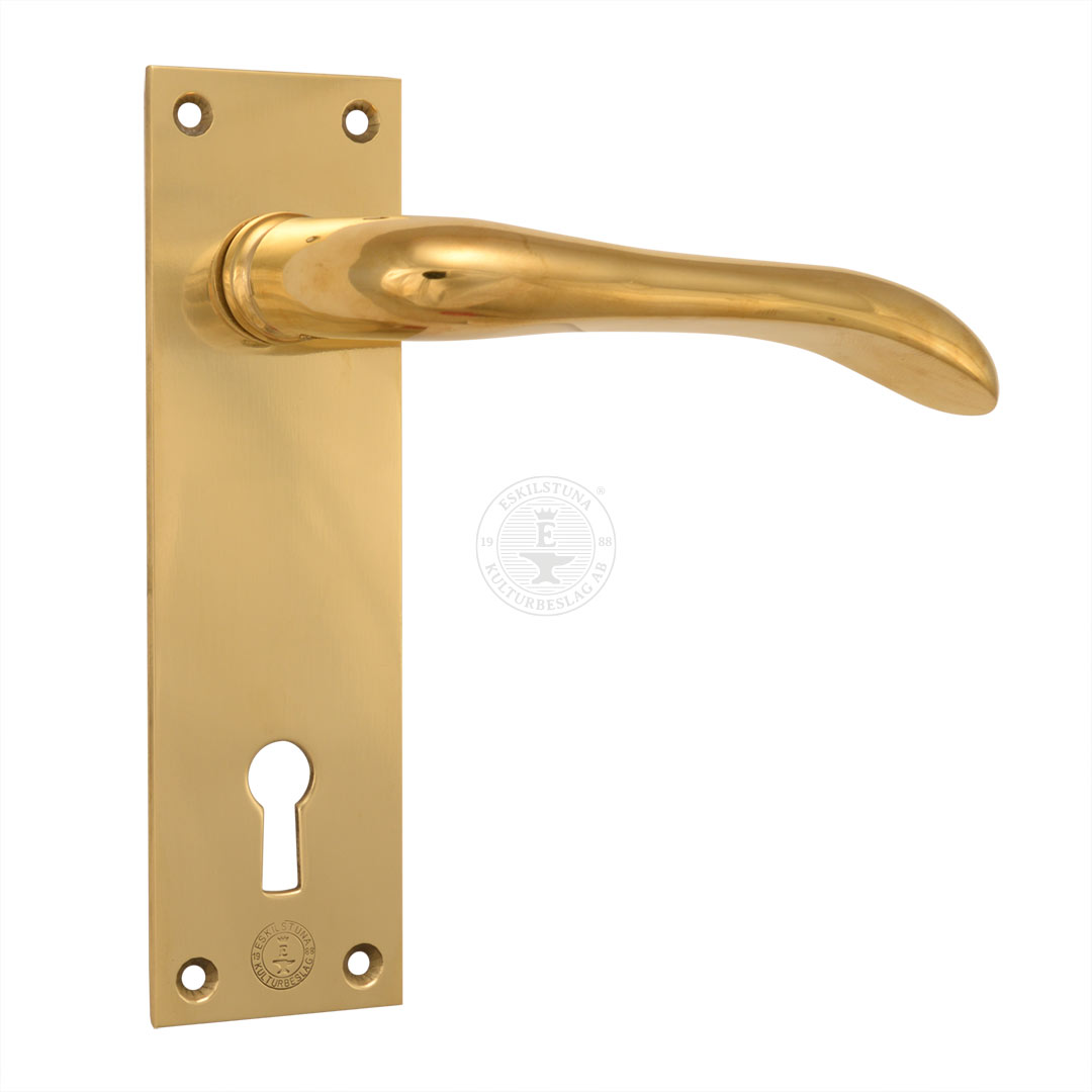 Dörrtrycke 5547 mässing komplett
