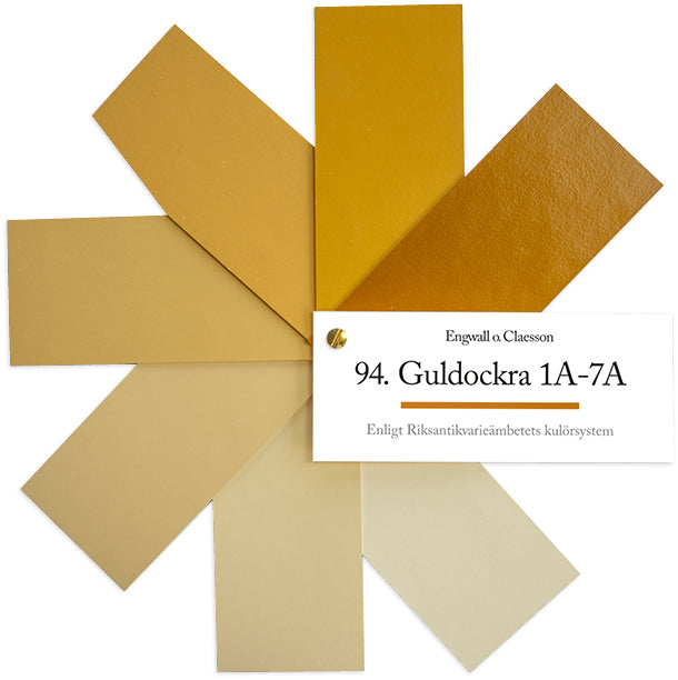 Utvändig Linoljefärg Guldockra 94 1 L