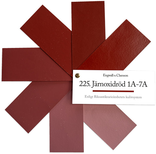 Utvändig Linoljefärg Järnoxidröd 225 1 L