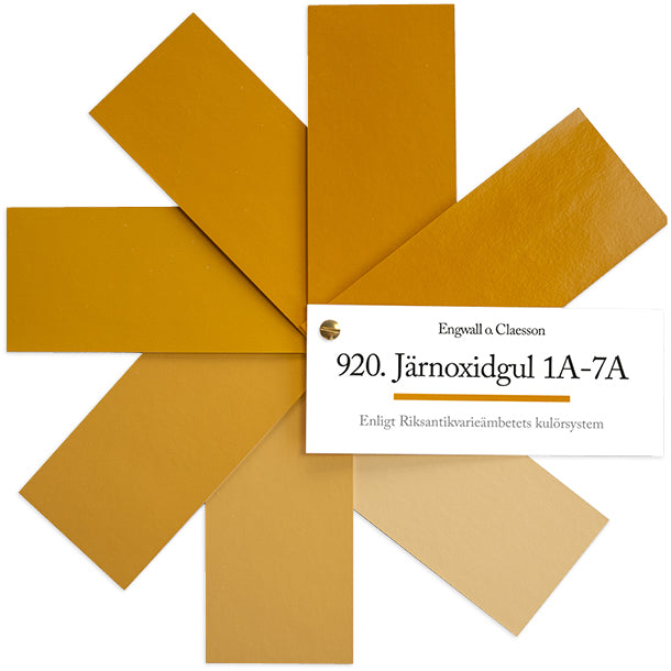 Utvändig Linoljefärg Järnoxidgul 920