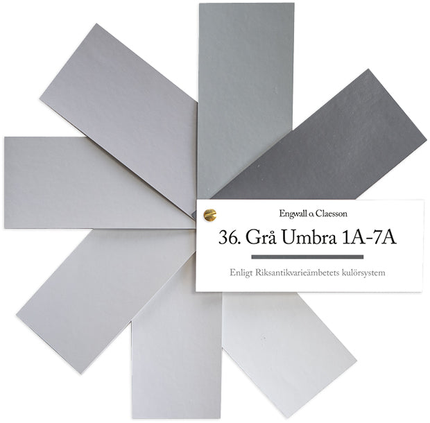 Utvändig Linoljefärg Grå Umbra 36 1 L