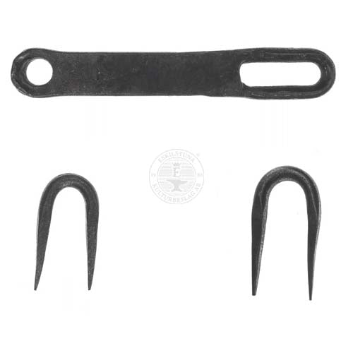 Bodhasp Handsmidd 5777 inkl 2 märlor, 7"