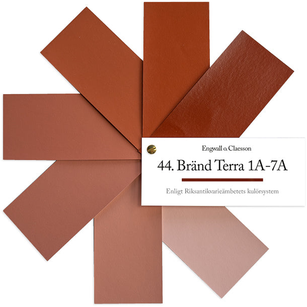 Utvändig Linoljefärg Bränd Terra 44 1 L