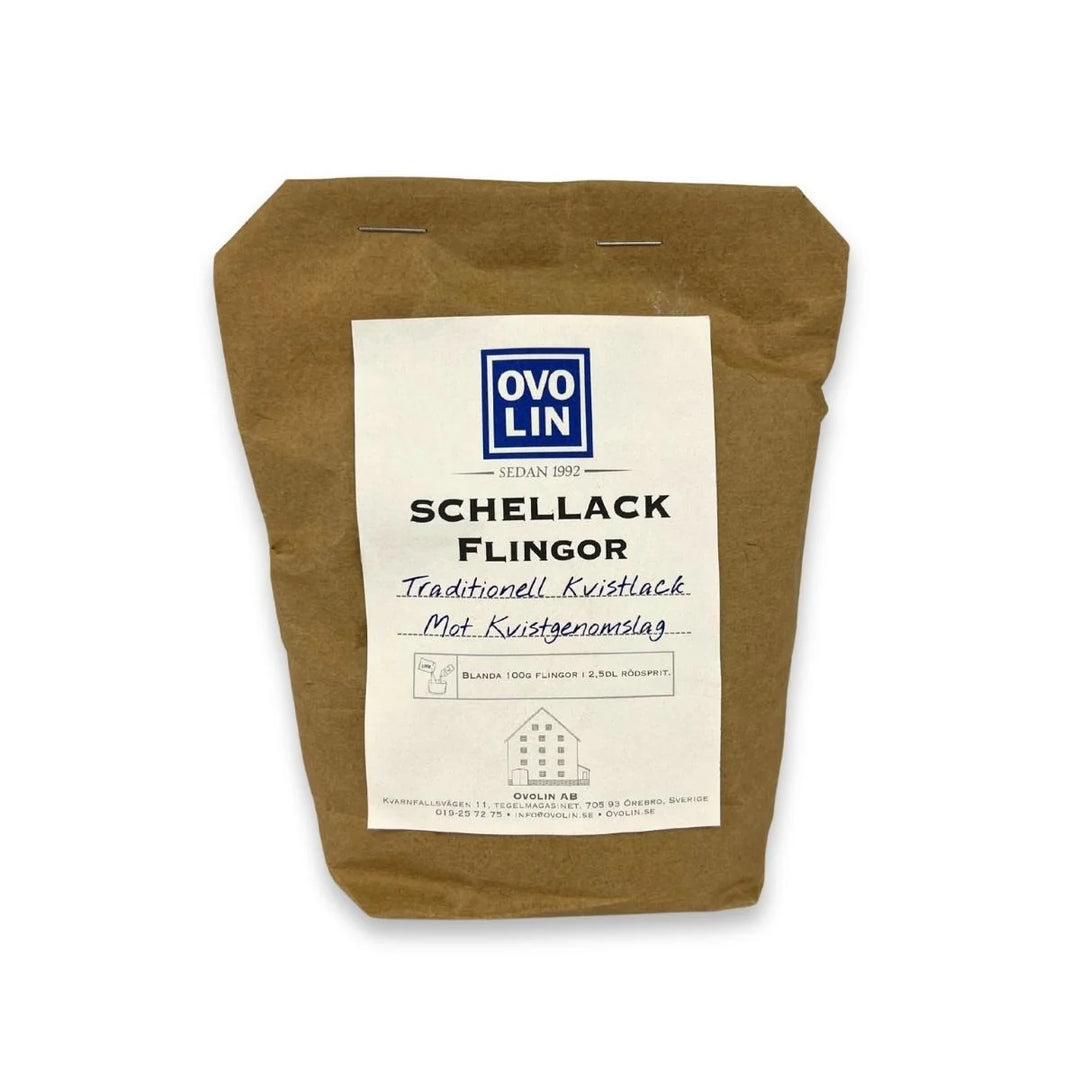 Schellackflingor 1 kg