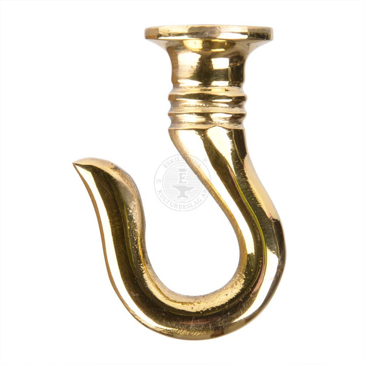 Takkrok 8125-5 Mässing, takkrok 5"