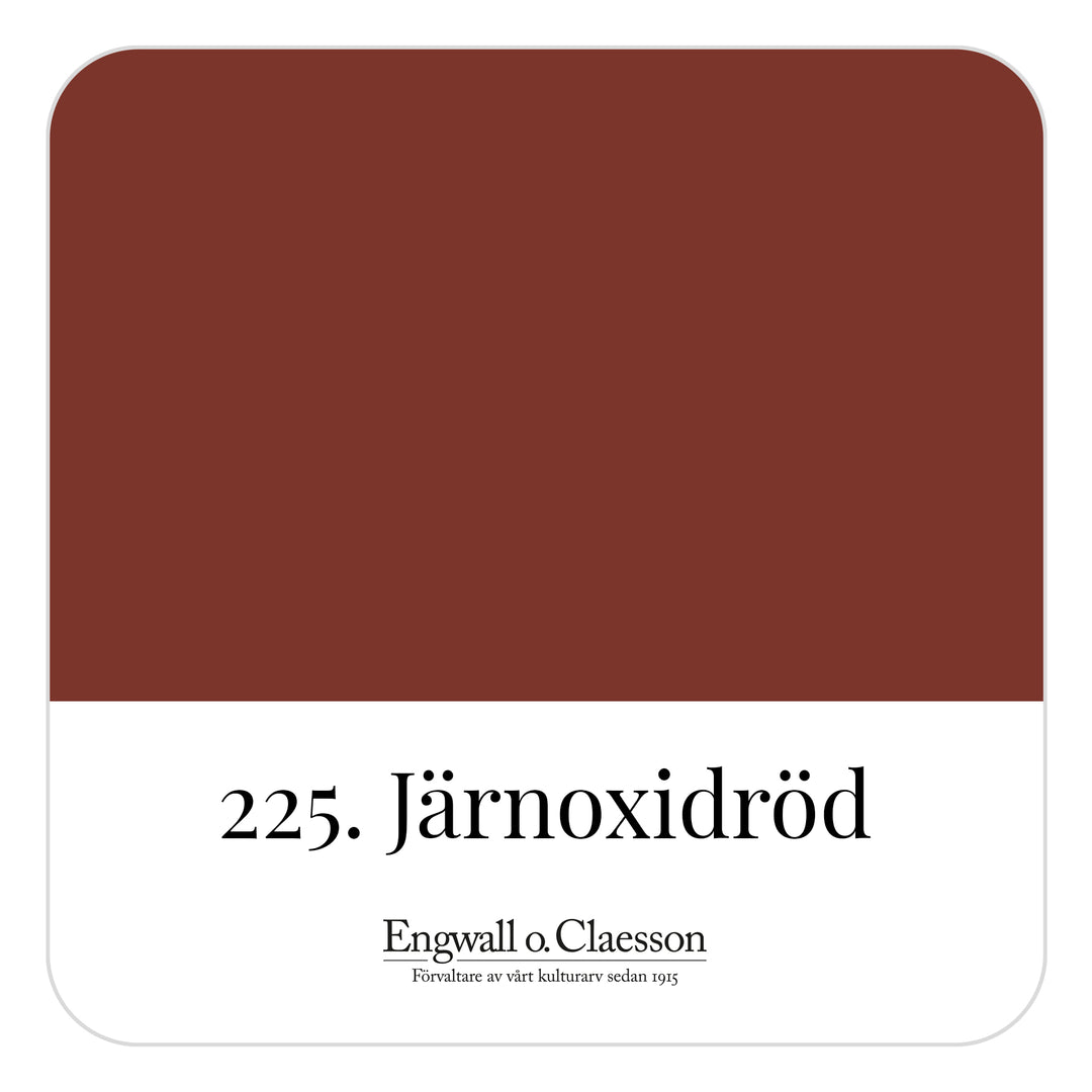 Utvändig Linoljefärg Järnoxidröd 225 1 L