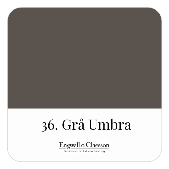 Utvändig Linoljefärg Grå Umbra 36 1 L