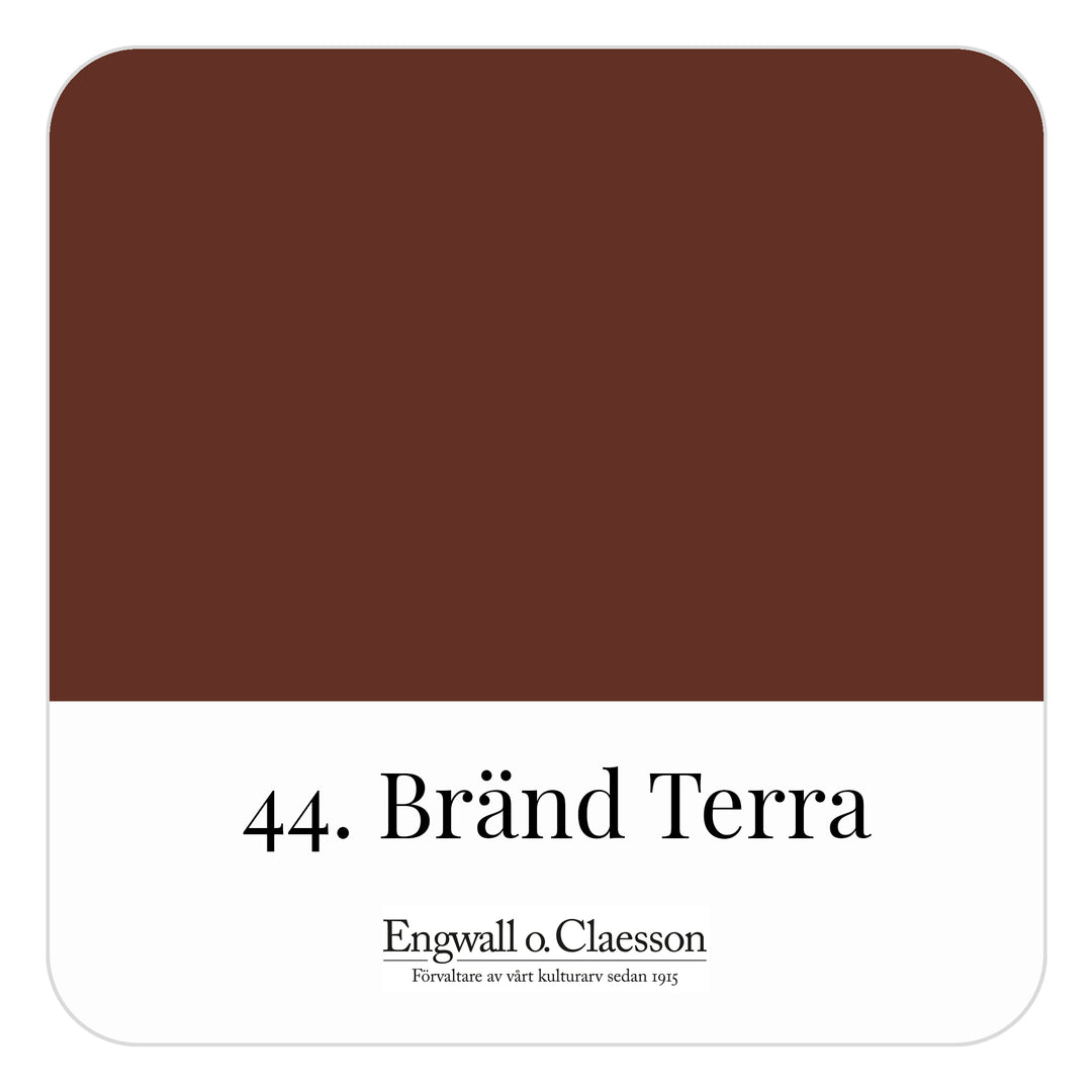 Utvändig Linoljefärg Bränd Terra 44 1 L