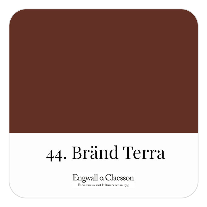 Utvändig Linoljefärg Bränd Terra 44 1 L