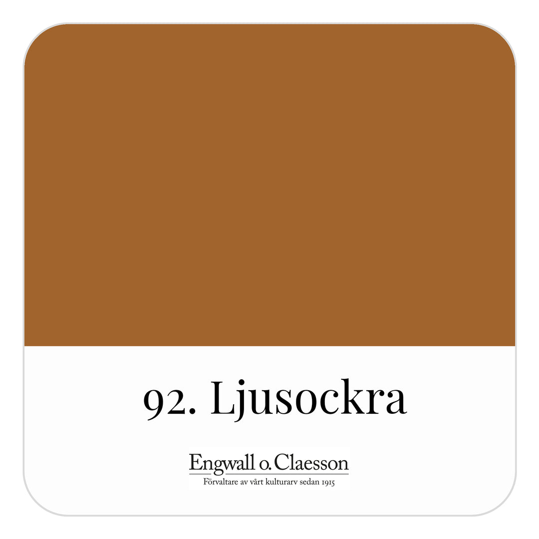Utvändig Linoljefärg Ljusockra 92 1 L