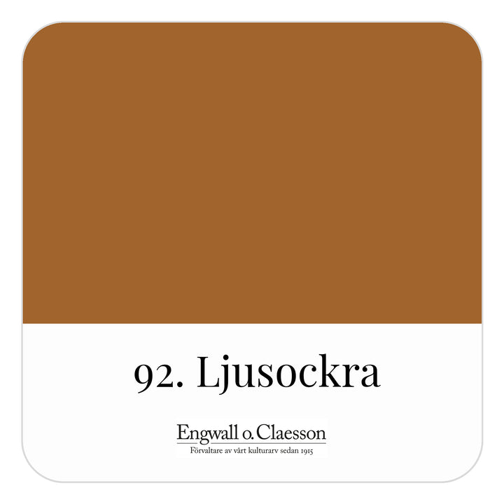 Utvändig Linoljefärg Ljusockra 92 1 L