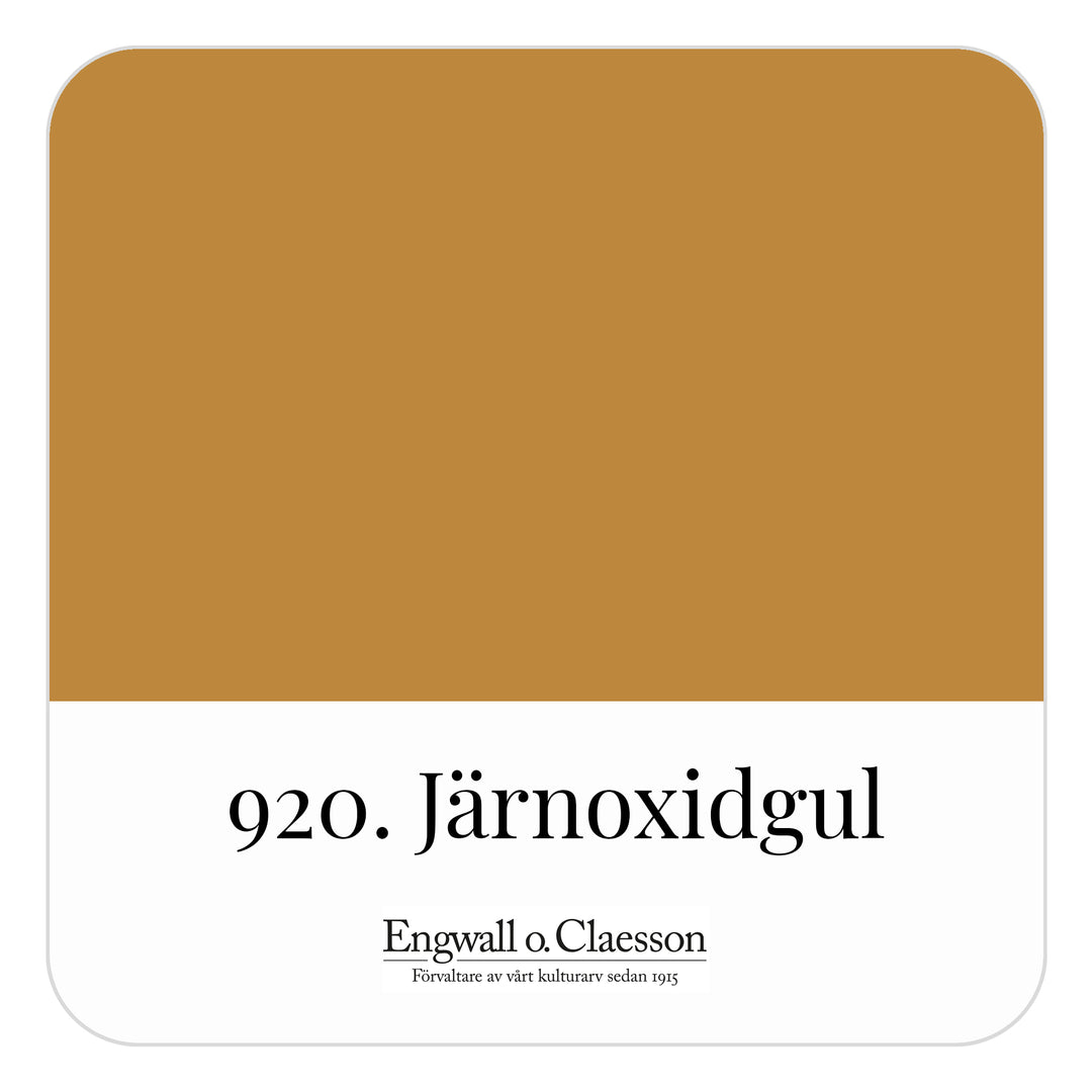 Utvändig Linoljefärg Järnoxidgul 920