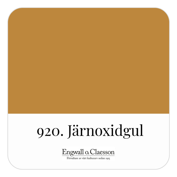 Utvändig Linoljefärg Järnoxidgul 920