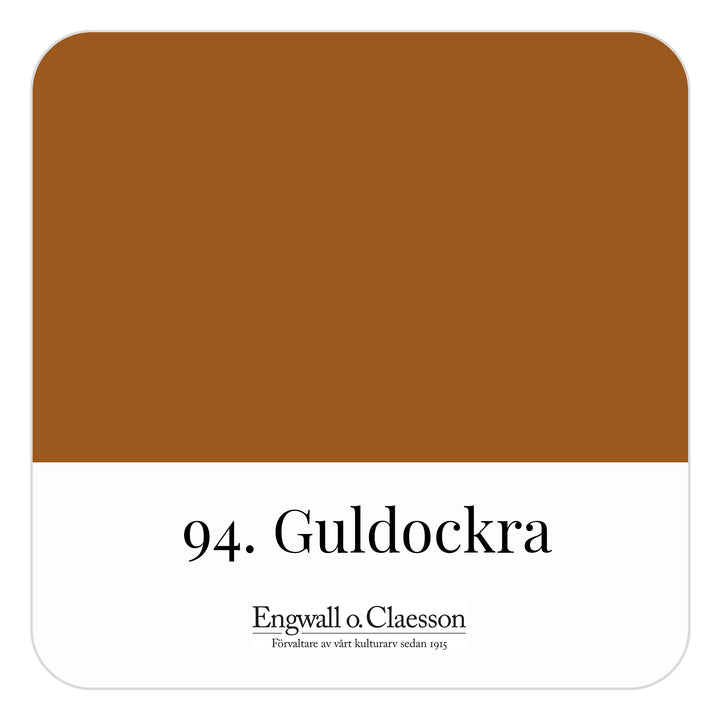 Utvändig Linoljefärg Guldockra 94 1 L
