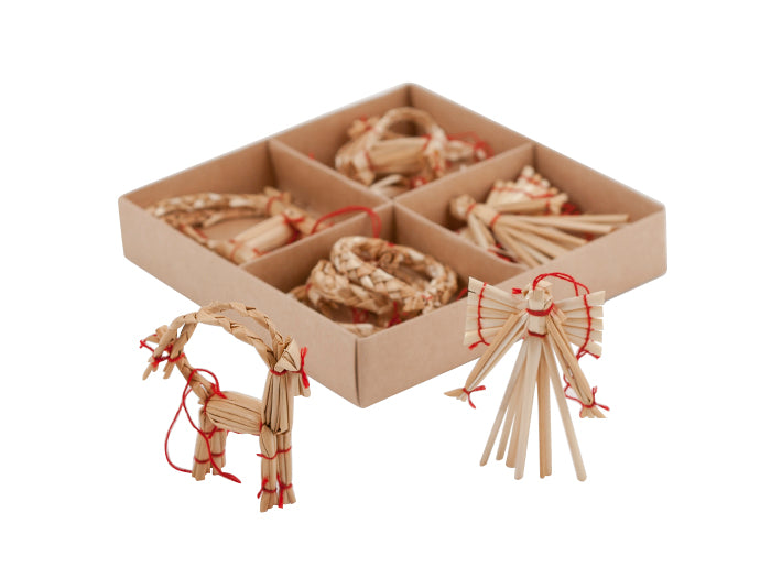 Halmfigurer, 10-pack
