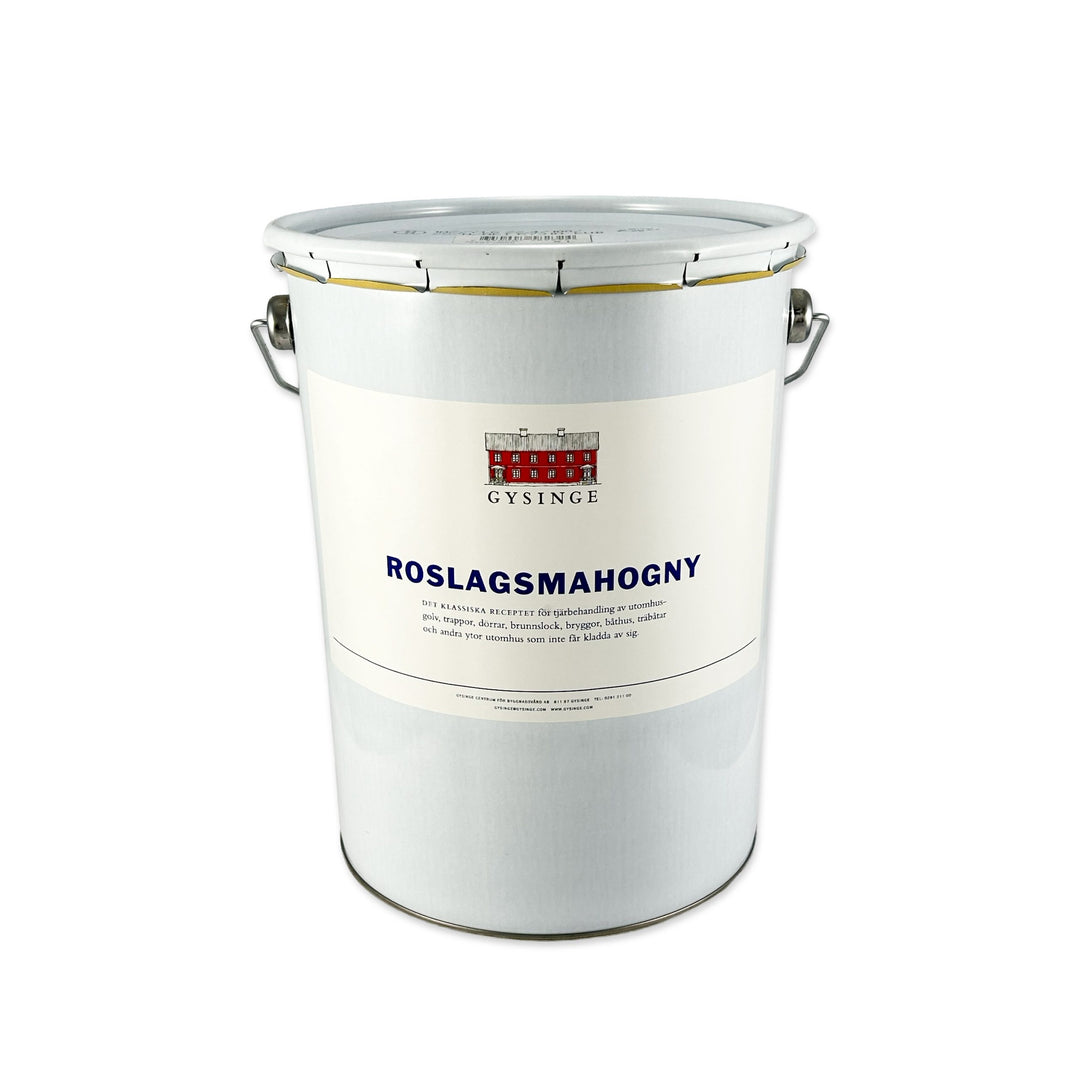 Roslagsmahogny Naturbrun 5 liter Gysinge