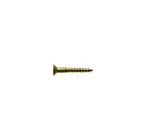 Träskruv TFS 2x 1/2 mässing 10 pack