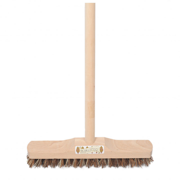 Skurlevang unionblandning 30cm bok med träskaft 150cm i Lind